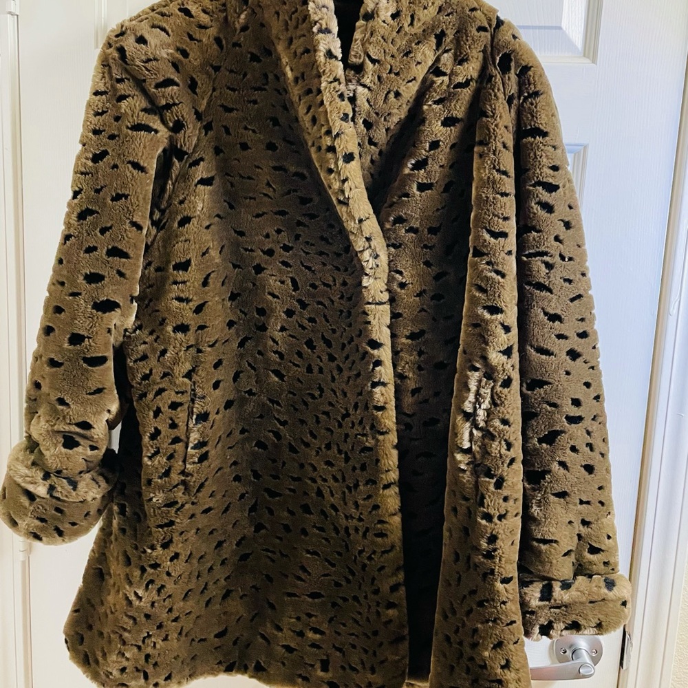 Vintage Faux Fur Coat